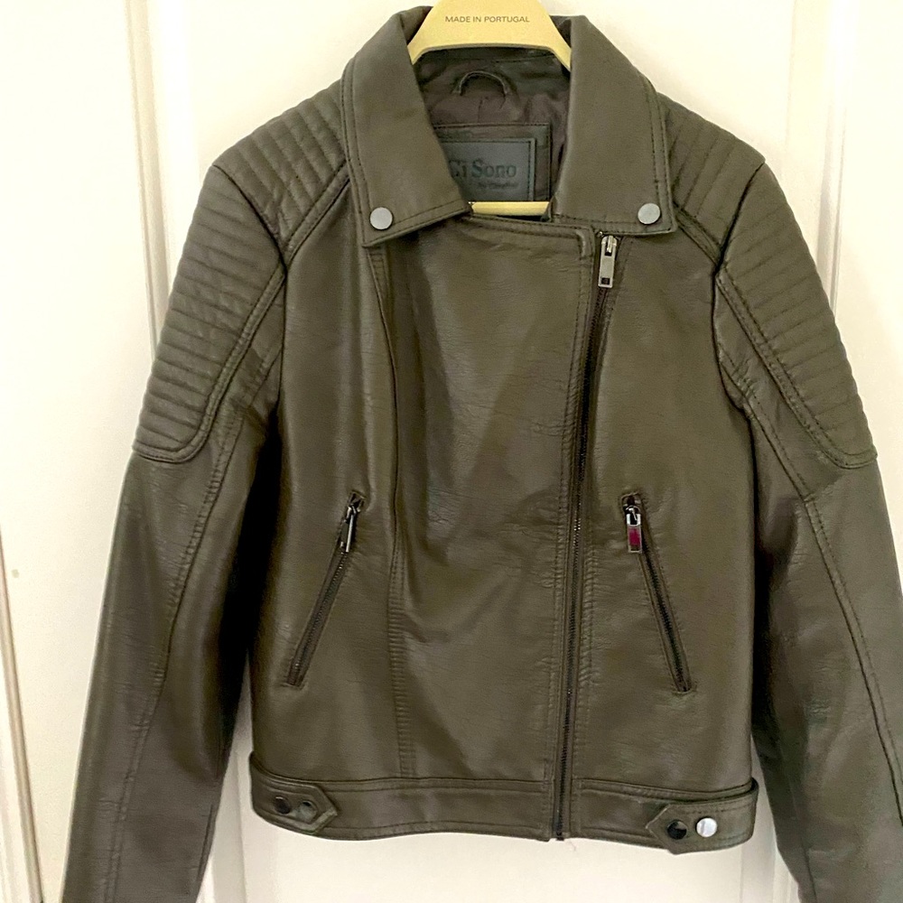 Woman’s moto jacket szM